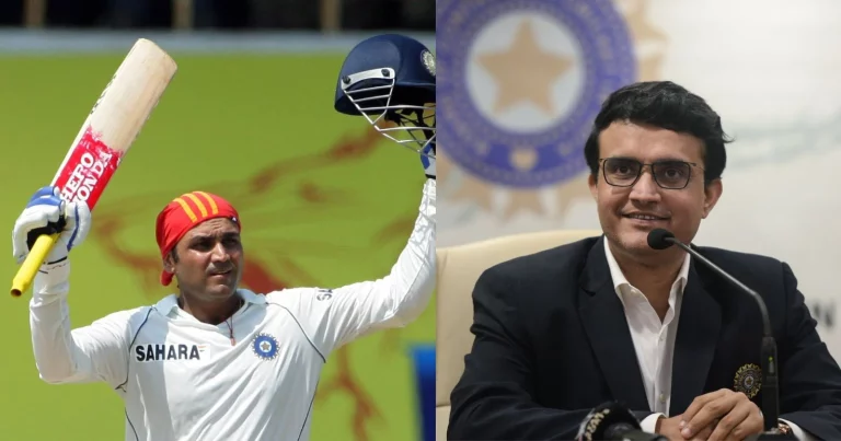 "You Could Do It In All Conditions" Sourav Ganguly's Words Of Praise For Virender Sehwag