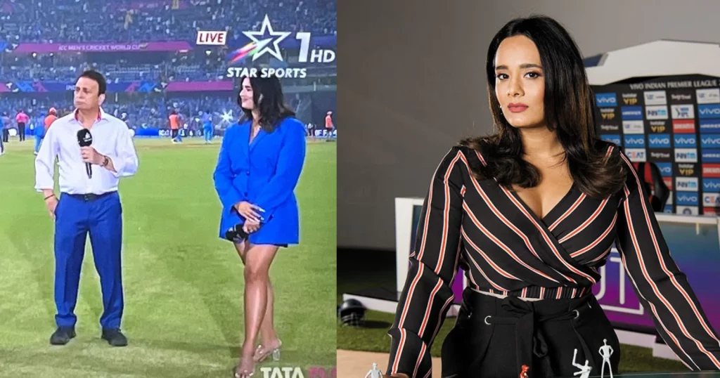 Sri Lanka Journalist Takes A Dig At Mayanti Langer And Sunil Gavaskar