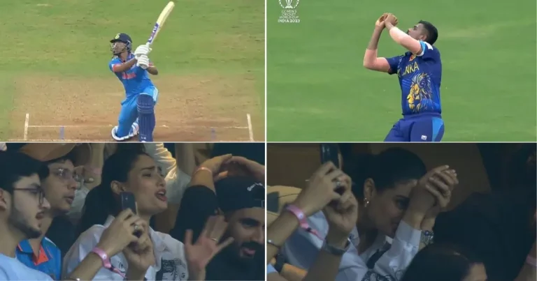 [VIDEO] Athiya Shetty's Reaction When Shreyas Iyer Got Out Was Epic