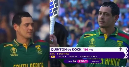 [VIDEO] Quinton De Kock Gets A Standing Ovation In Pune