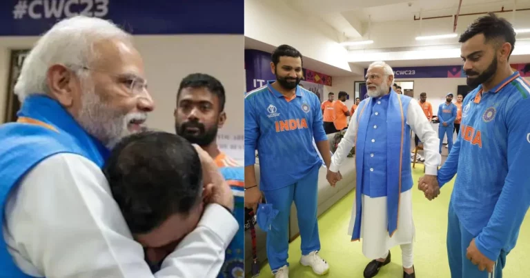 [Video] PM Narendra Modi Lifts The Spirit Up Of The Indian Players After World Cup Defeat
