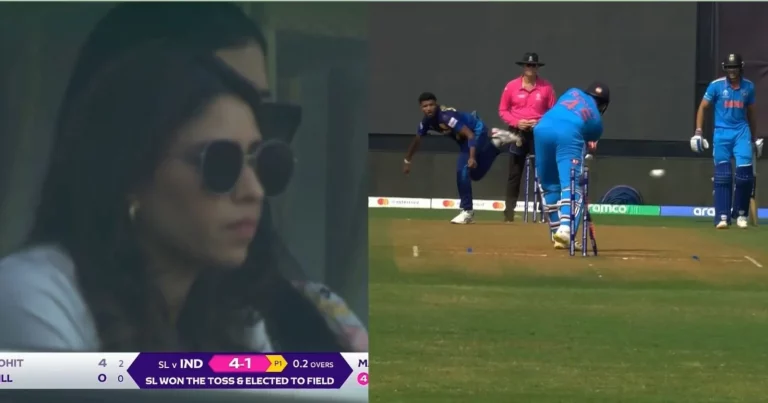 [Video] Ritika Sajdeh Had Tears In Her Eyes When Rohit Sharma Got Out Against SL