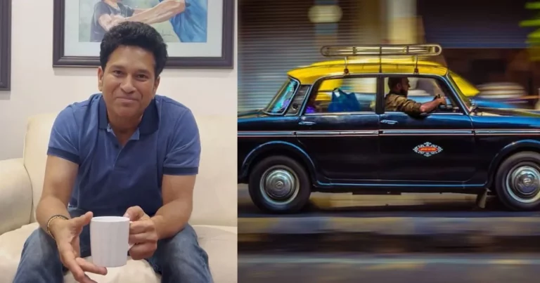 [Video] Sachin Tendulkar Shared His Beautiful Kaali-Peeli Mumbai Taxi Story