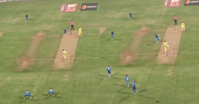 [Video] Wankhede Goes Beserk After Naveen-ul-Haq Strikes Against Australia