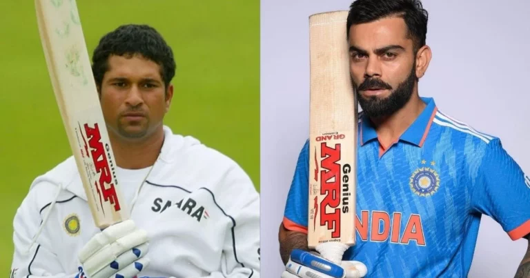 Virat Kohli vs Sachin Tendulkar: Who Scored More Hundreds With The MRF Bat?