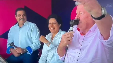[Watch] Ian Smith Hilariously Mimics Ravi Shastri In The Commentary Box