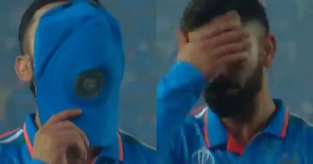 [Watch] Virat Kohli In Tears After India's Loss In The World Cup 2023 Final