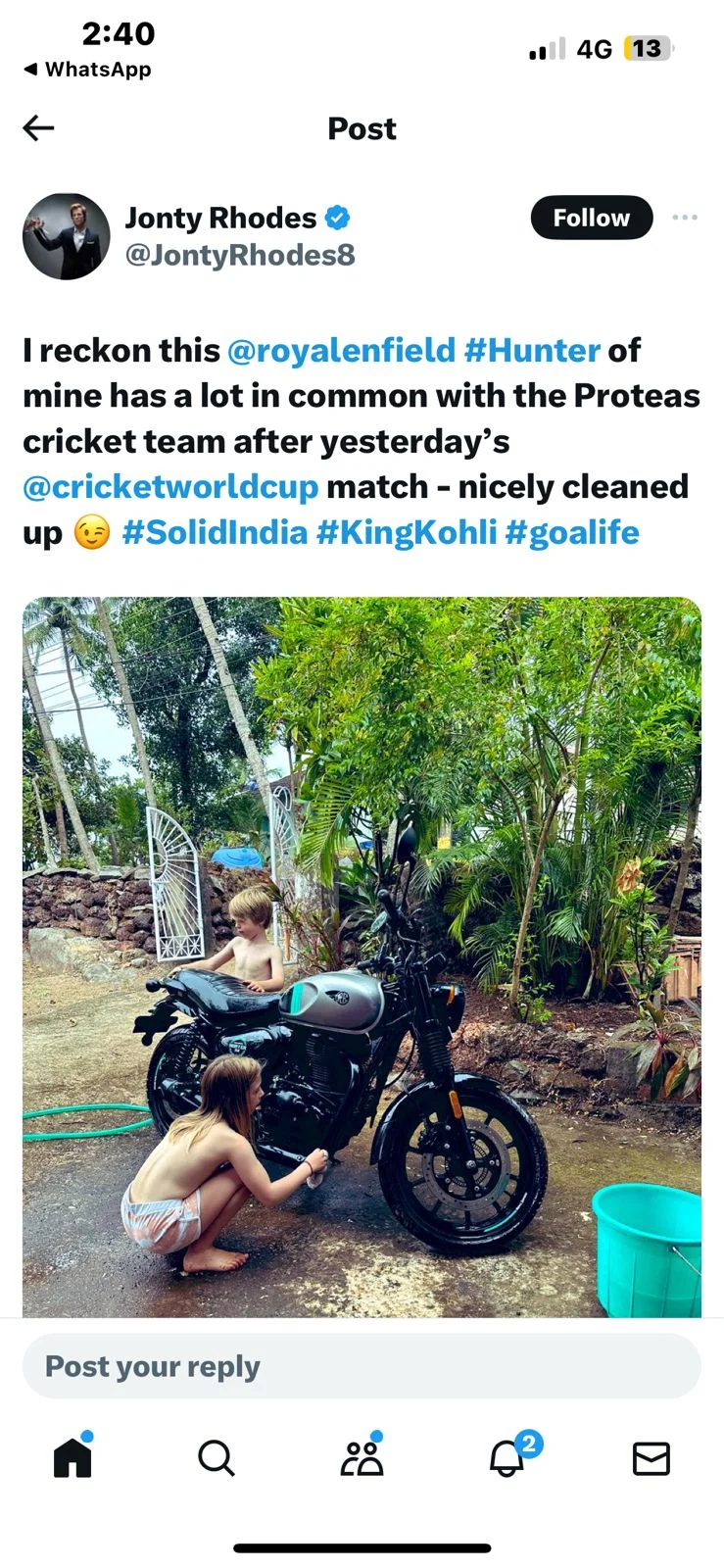 ODI World Cup 2023: Jonty Rhodes Trolled South Africa In The Most Indian Way On X 