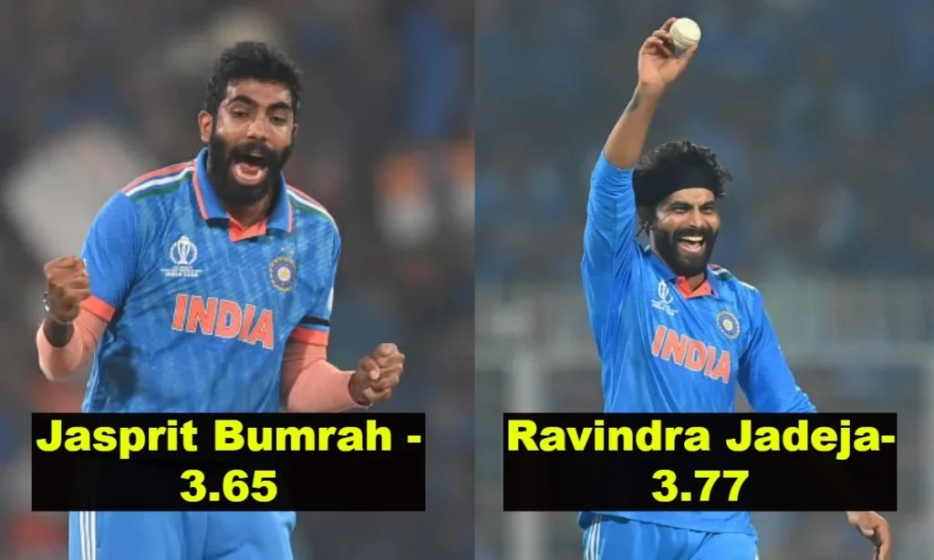 4 Indians In Top 5 Bowlers With Best Economy Rate In World Cup 2023