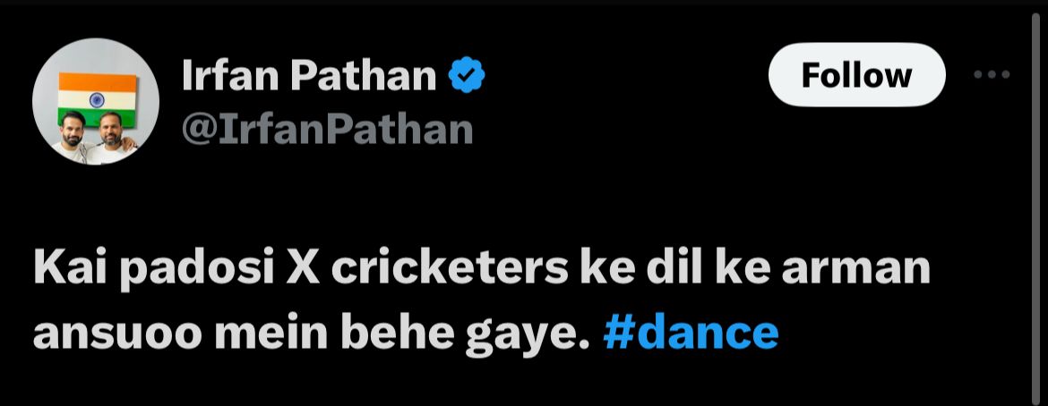 Irfan Pathan Hits Back To Trolls Regarding His Dance With Rashid Khan