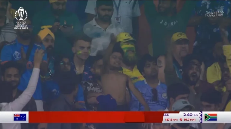 Young Boy Imitates Sourav Ganguly's Shirt Removal Celebration At The Eden Gardens
