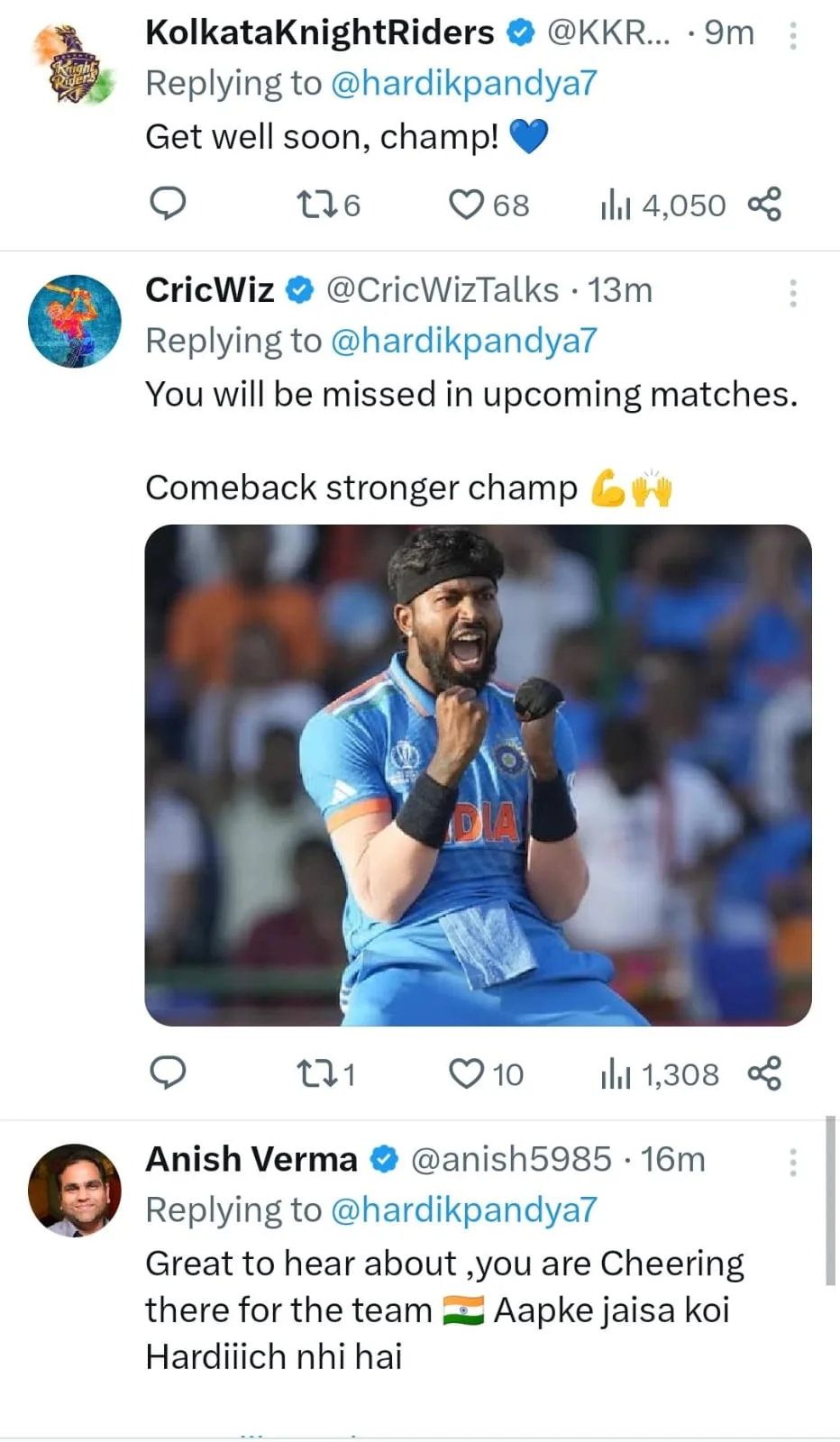 Fans React After Hardik Pandya Got Ruled Out Of World Cup 2023-TGN