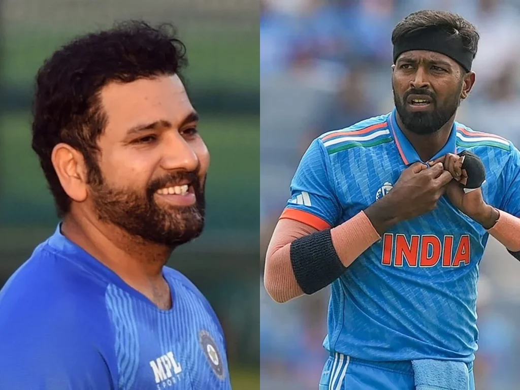Hardik Pandya, Rohit Sharma