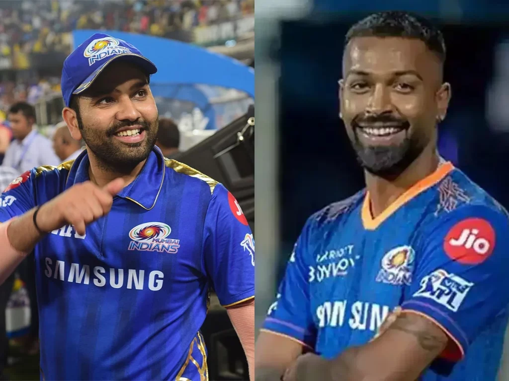 Hardik Pandya, Rohit Sharma