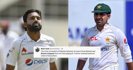 AUS vs PAK: Fans Lash Out At PCB For Dropping Muhammad Rizwan In The First Test