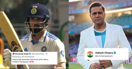 Aakash Chopra's Perfect Reply To A Fan Who Said That History Will Remember KL Rahul's Centurion Hundred