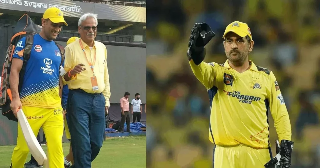 CSK CEO Kasi Viswanathan Breaks Silence On MS Dhoni's CSK Future