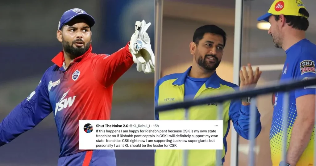 Fans React As Reports Emerge That CSK Will Trade Rishabh Pant Ahead Of IPL 2025