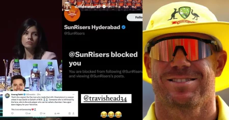 Fans Slam Sunrisers Hyderabad After They Blocked David Warner