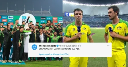 Fans Troll PCB And PSL After Pat Cummins And Mitchell Starc Earn Exobitant Amount Of Money In IPL Auction