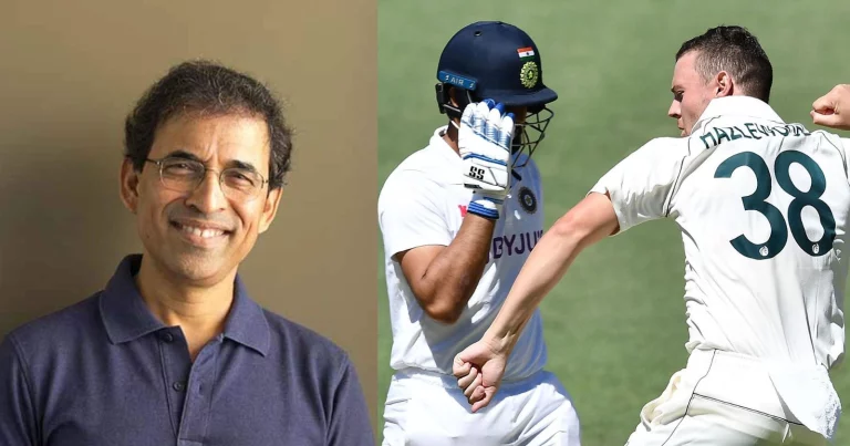 Harsha Bhogle Brutally Shuts Down A Pakistani Trying To Troll India For 36 All-out