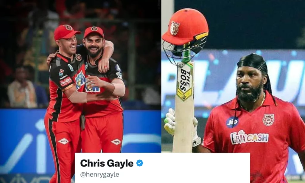 Chris Gayle Posts Nostalgic Poster With Virat Kohli And ABD; Writes Emotional Caption
