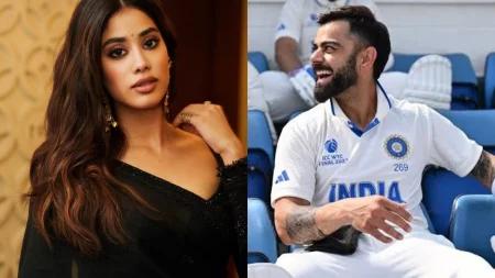 Jhanvi Kapoor Picks Her Two Favourite Cricketers