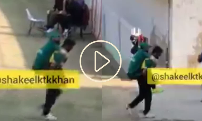 Video: Injured Shadab Khan Gets Carried By Teammate On His Back As Stretcher Was Unavailable