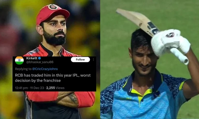 Fans Troll RCB As Shahbaz Ahmed Hits Century In Vijay Hazare After Being Traded Away