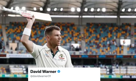 David Warner Writes An Emotional Message For Fans Ahead Of His Last Test Series