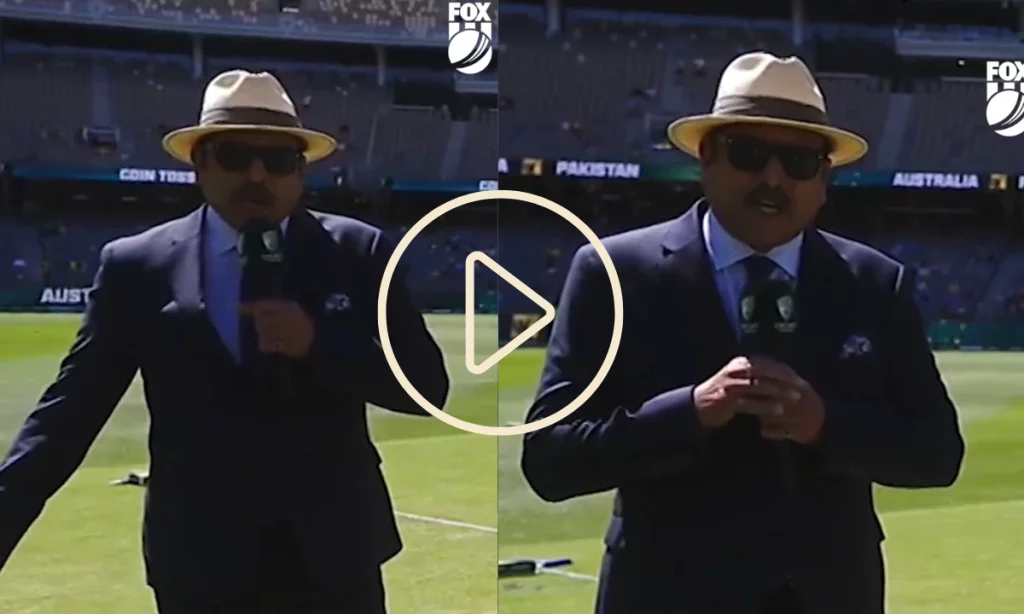 Ravi Shastri Got Trolled Badly For Fumbling At Toss In AUS vs PAK 1st Test