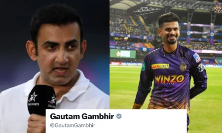 Mentor Gautam Gambhir's Tweet On Shreyas Iyer Returning As KKR Captain Goes Viral