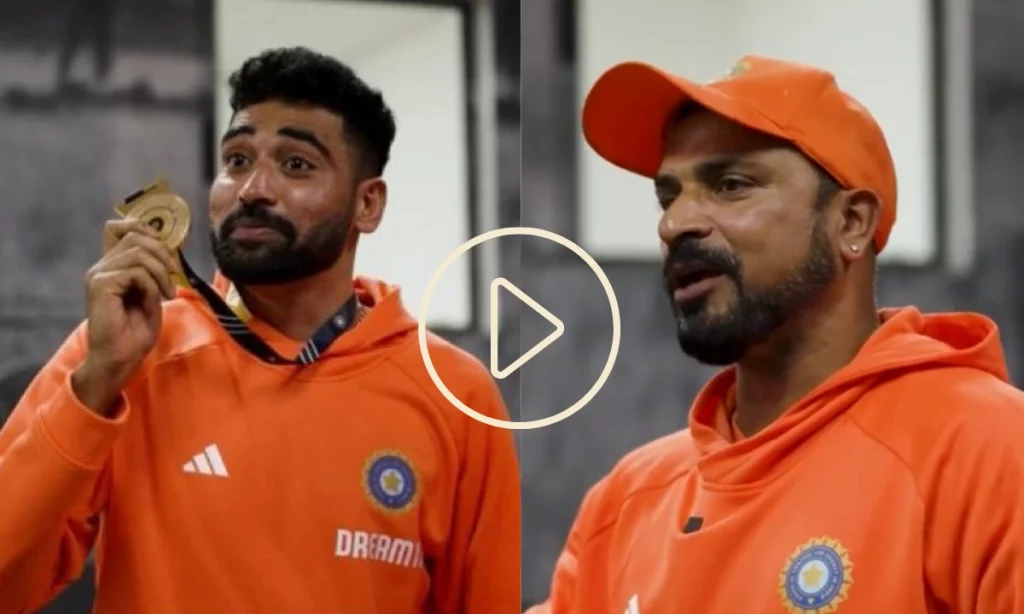 Video: Mohammed Siraj Gets The Best Fielder Medal For T20I Series vs SA