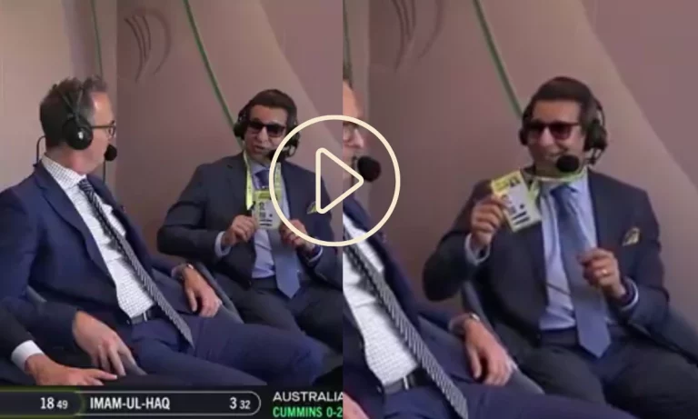 Video: Wasim Akram Was Insulted By Security Guard In Perth Stadium