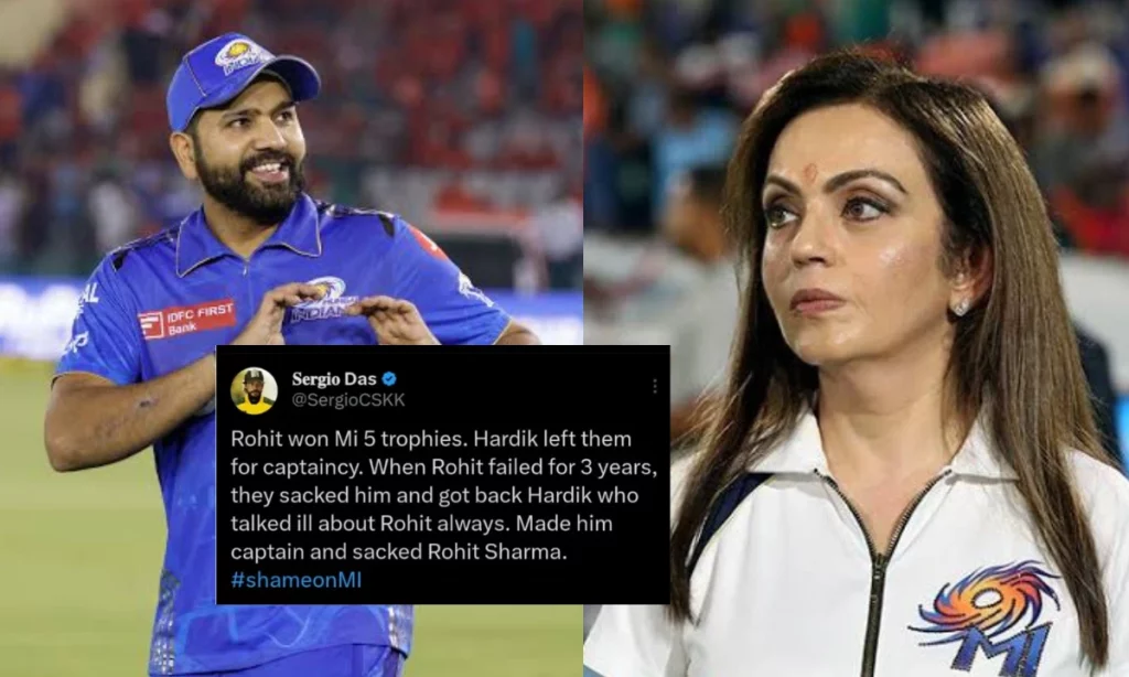 Angry Rohit Sharma Fans Slam Mumbai Indians; Trend #ShameoMI On Twitter