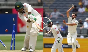Video: Sarfaraz Gets Clean Bowled By Mitchell Starc; Wasim Akram Says "One Of The Best"