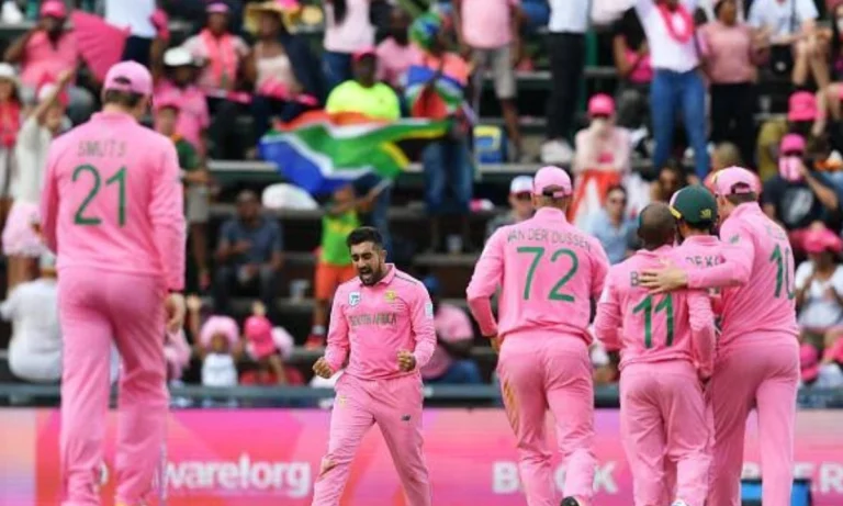 IND vs SA: Here's Why South Africa Is Wearing Pink Jersey In 1st ODI