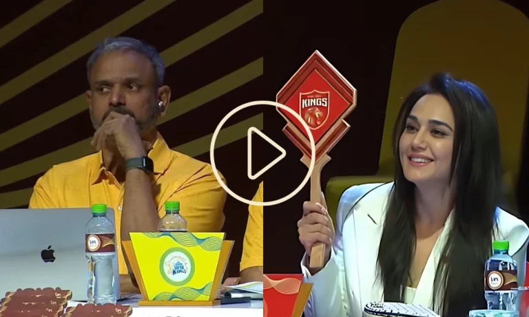 [VIDEO] CSK's Sundar Raman Trolled Preity Zinta At The Auction Table