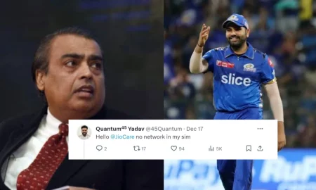 A Rohit Sharma Fan Hilariously Roasted Jio Care On Twitter