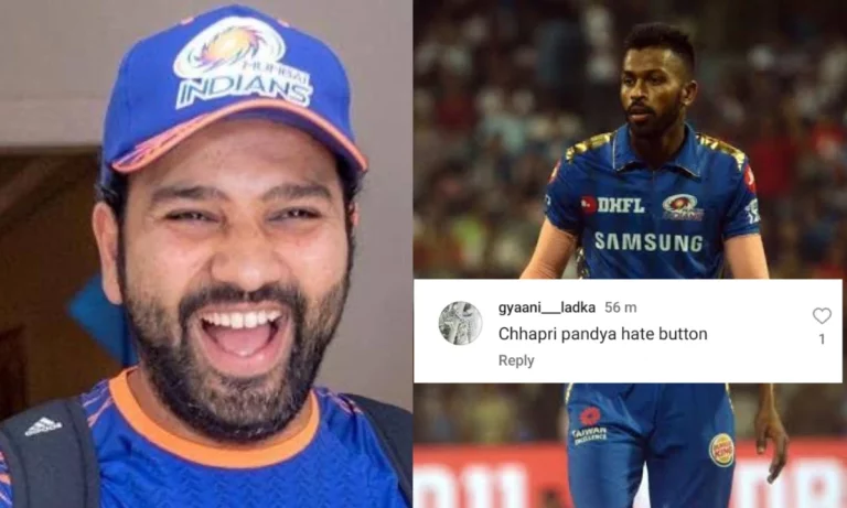 Rohit Sharma Fans Attack Hardik Pandya In Comment Section Of His Latest Insta Post