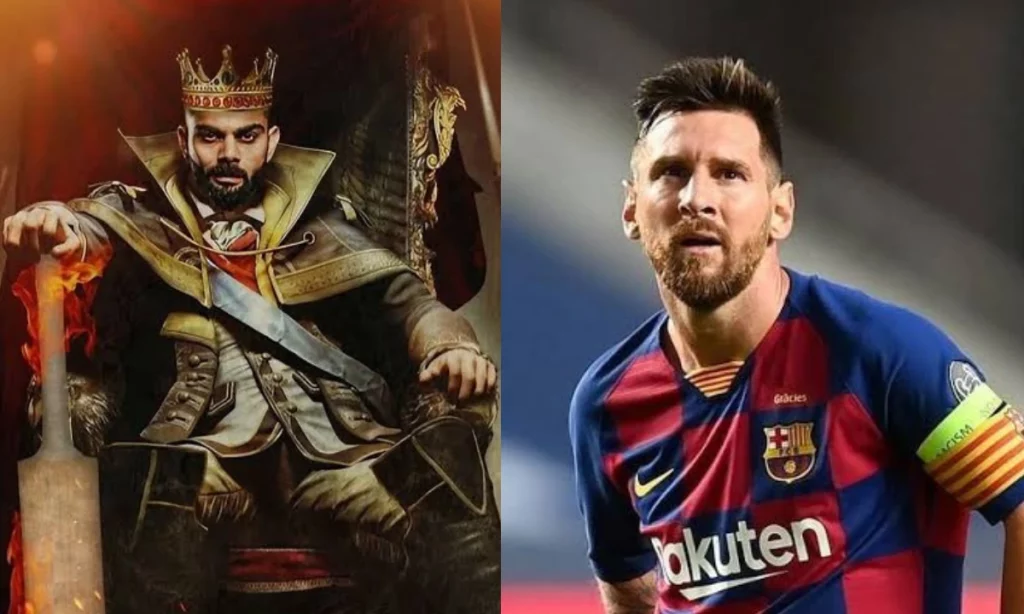 Breaking: Virat Kohli Named 'Pubity Athlete Of The Year 2023' Defeating Lionel Messi By 78-22 Percent Votes