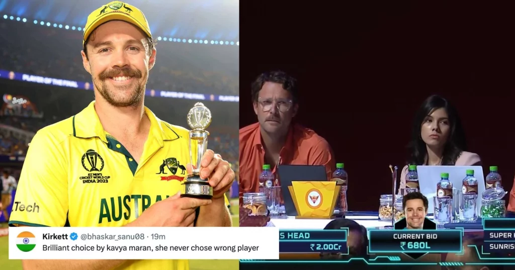 IPL 2024 Auction: Fans Explode As Sunrisers Hyderabad Gets Travis Head For ₹6.80 Crore