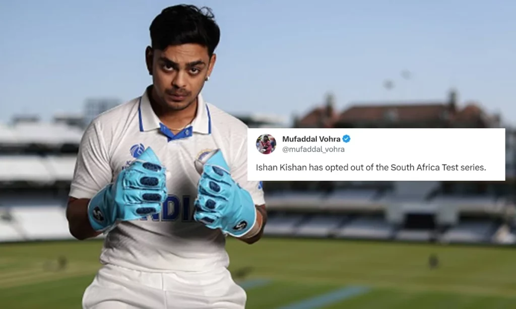 IND vs SA: Ishan Kishan Pulls Out Of The South Africa Test Series