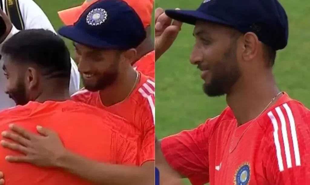 IND vs SA: WATCH - Prasidh Krishna Receives Debut Test Cap From Jasprit Bumrah