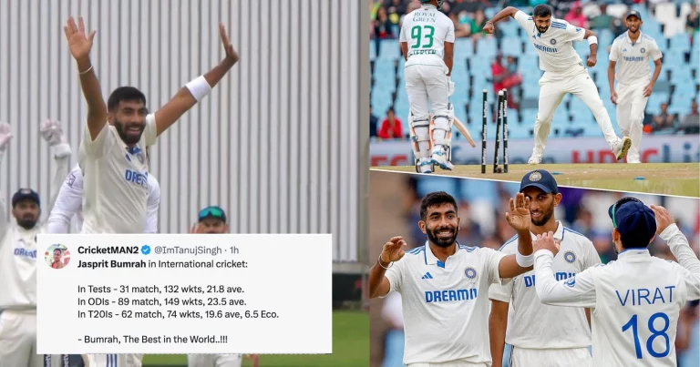 SA vs IND: Fans Heap Praise On Jasprit Bumrah After His 4-wicket Haul In Centurion