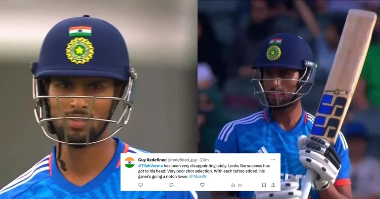 SA vs IND: Fans Troll Tilak Varma As he Gets Dismissed For A Golden Duck In The Third T20
