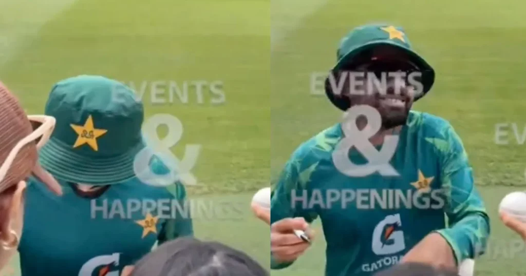 [VIDEO] Babar Azam Provides A Heartwarming Response To A Lady Fan Who Wanted His Hat