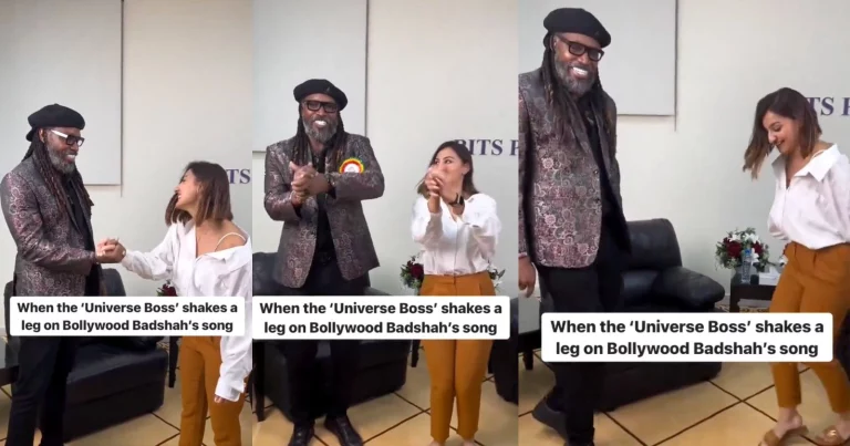 Watch: Chris Gayle Dances To The Tune Of 'Lutt Putt Gaya' Of Shah Rukh Khan's Dunki Movie