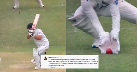 [Watch] KL Rahul Showed Sportsmanship By Clarifying That He Did Not Take The Catch Cleanly