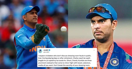 Watch: MS Dhoni Fans Trolls Yuvraj Singh For His Interview Against MS Dhoni